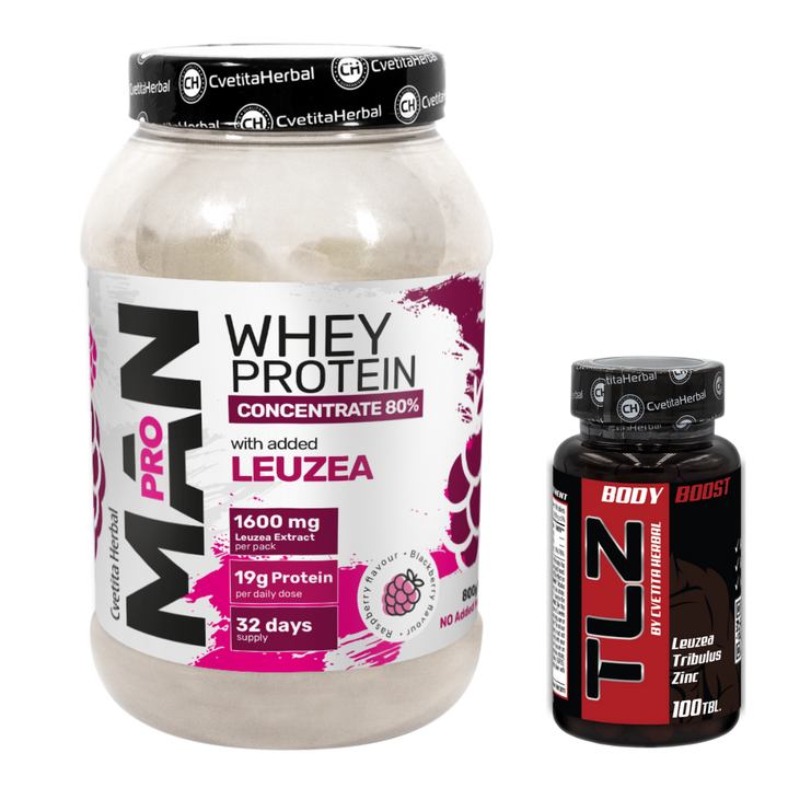 Цветита Хербал Промо пакет от Суроватъчен протеин и TLZ 100 таблетки