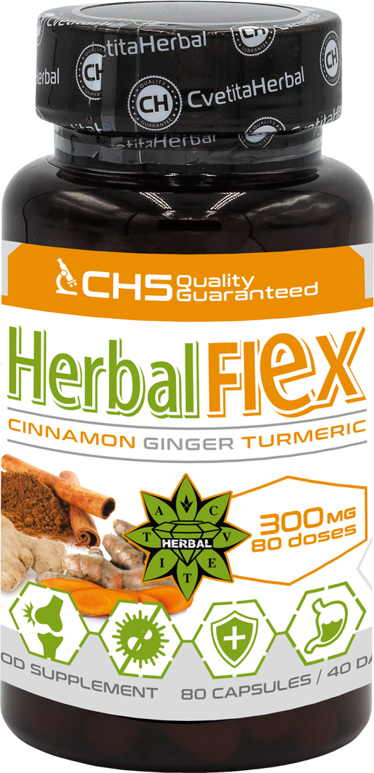 Herbal Flex 80 capsules RGB