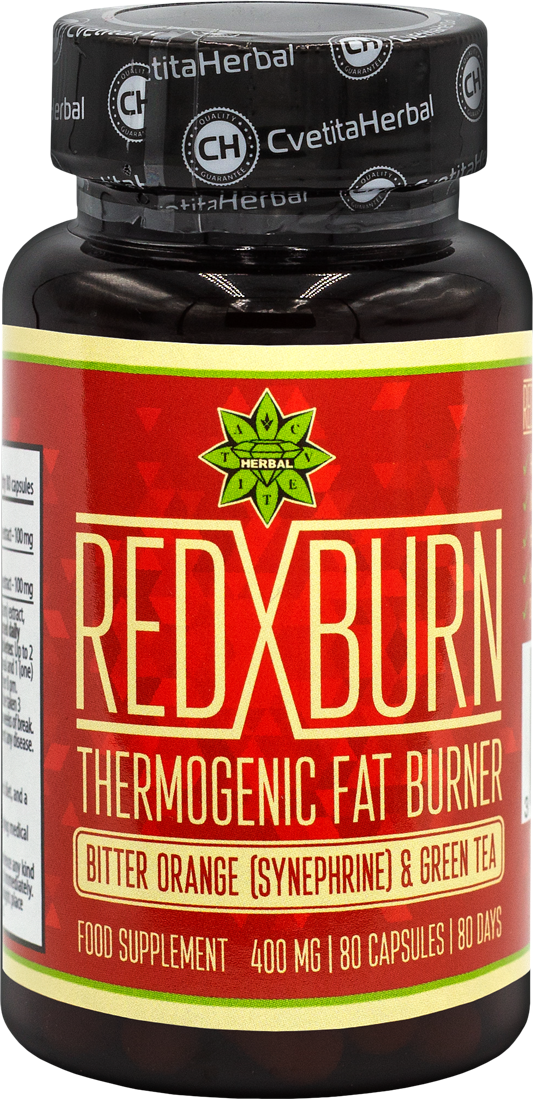 Red X Burn 80 capsules RGB