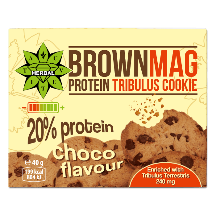 kutia brownmag proteinova biskvitka s kakaovi parcenca i tribulus 12 br