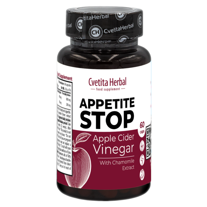 appetite stop acv chamomile